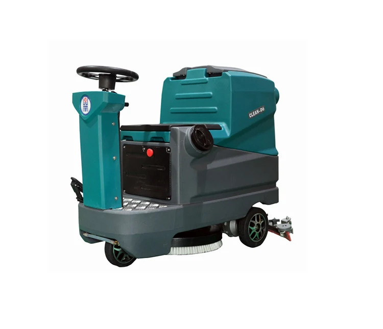 Electric Battery Epoxy Concrete Floor Sweeper Scrubber Road Dust Cleaning Machine Automatic Floor Sweeper