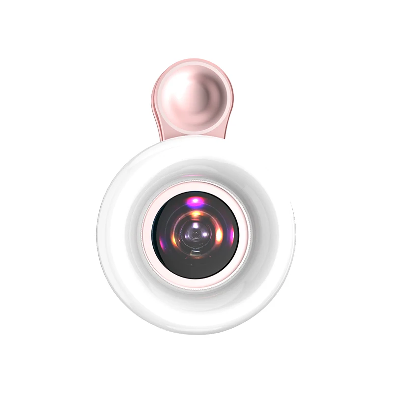 For Stunning Photography Results Use this Portable Selfie LED Ring Light Combined With a Unique 15X Macro Camera Lens