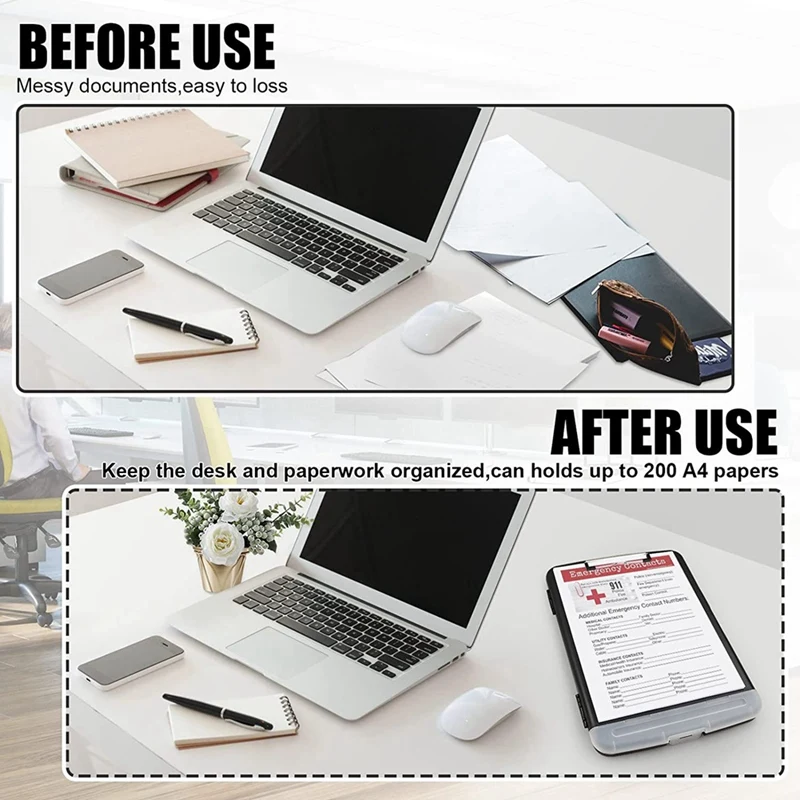 Папка для бумаг с хранилищем, черная Зажимная доска, Детские доски для кормления X 11 с хранилищем и держателем ручки