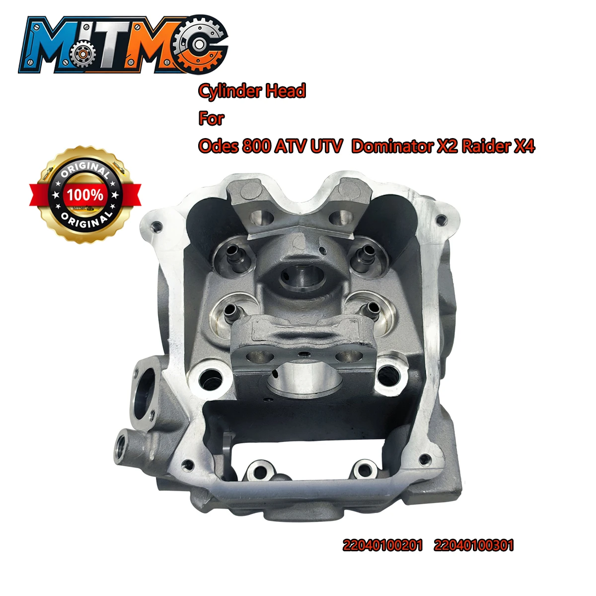 Cylinder Head For Odes 800 ATV UTV  Dominator X2 Raider X4  Parts Code 22040100201 22040100301
