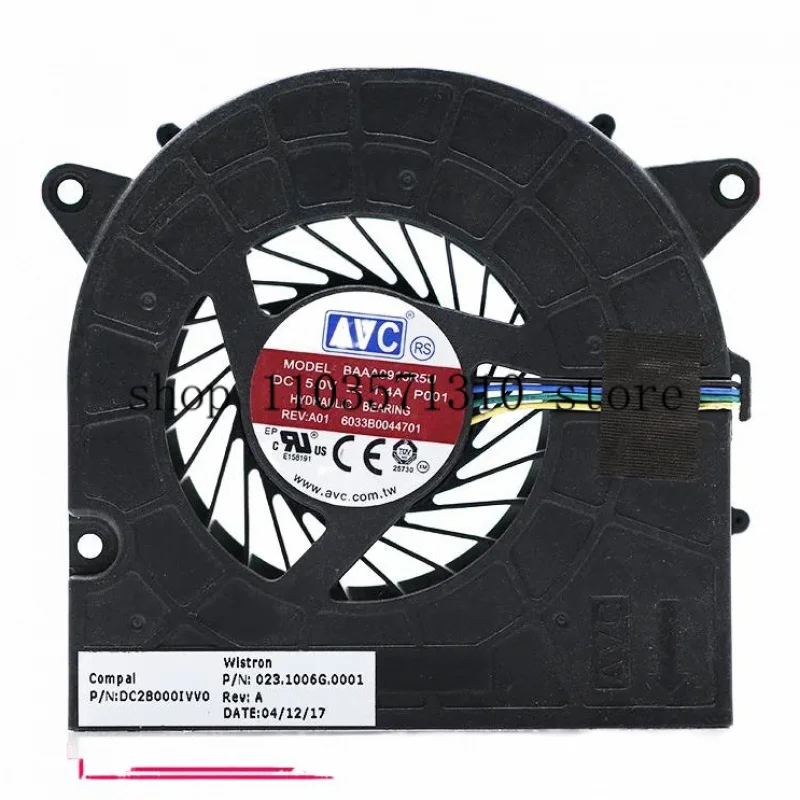 New For Lenovo 00PC723 System Fan ideacentre AiO 300-22ISU Sunon EF90150SX-C010-S9A FRU p/n 00PC723 BAAA0915R5U P001 All In One