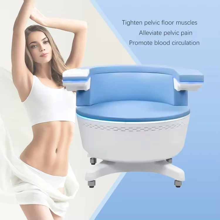 

High-Intensity Focused Electromagnetic Chair Pelvic Floor Muscles Stimulation Incontinence Private Muscle Trainer EMS Chair