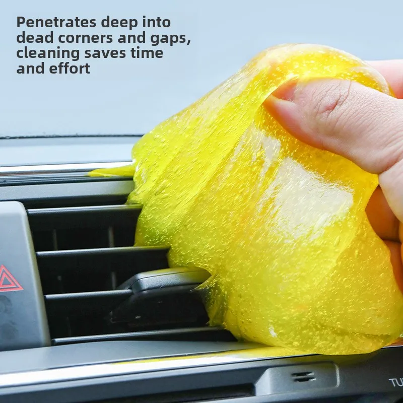 Car Cleaning Gel Air Vent Dashboard Laptop Keyboard Magic Car Wash Interior Dust Dirt Mud Gap Reusable Cleaning Slime Wash Tool