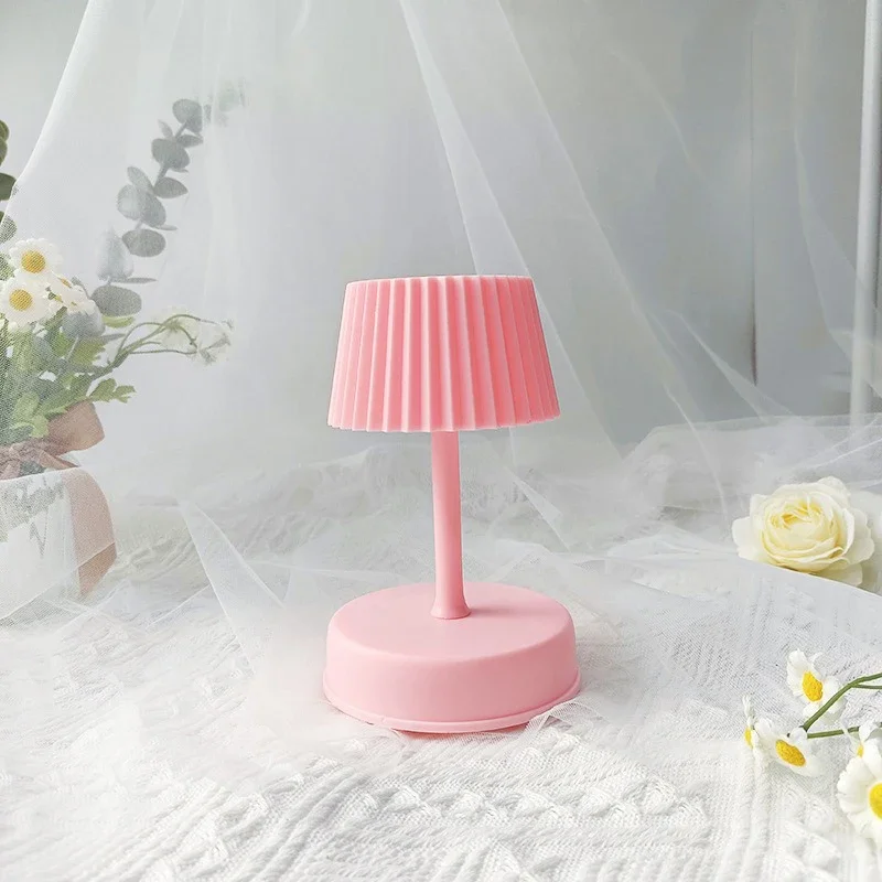 LED Table Lamps Colorful Night Lamp Battery Powered Bedroom Bedside Atmosphere Bedroom Night Light Home Decorate Night Lighting