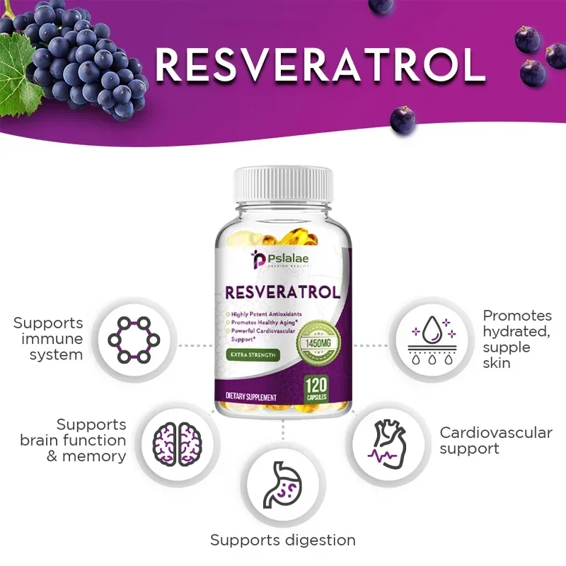 Resveratrol - Enhance The Immune System, Promote Skin Smoothness, Metabolism