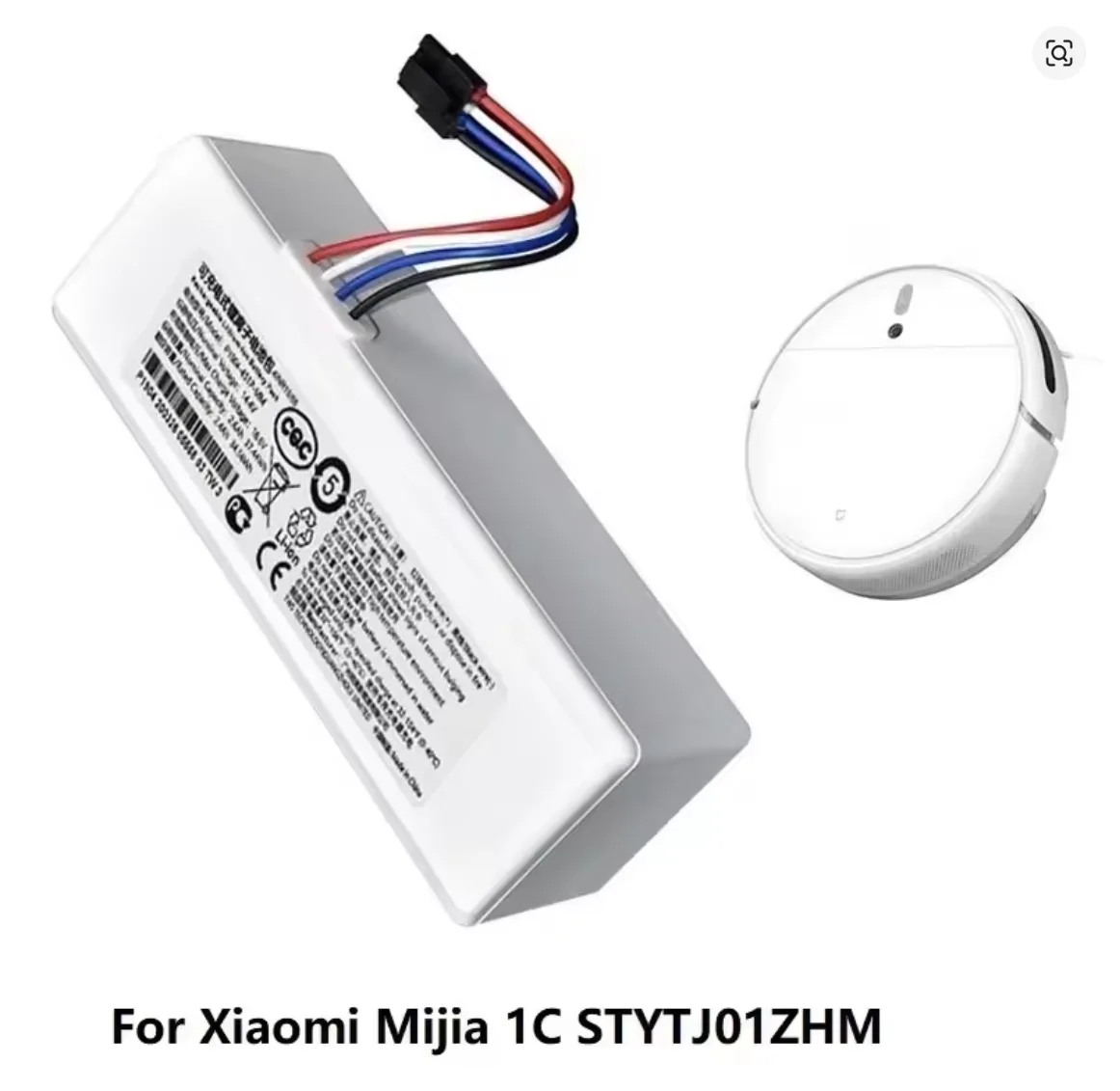 

100% Original Robot Battery 1C P1904-4S1P-MM for Xiaomi Mijia Mi Vacuum Cleaner Sweeping Mopping Robot Replacement Battery