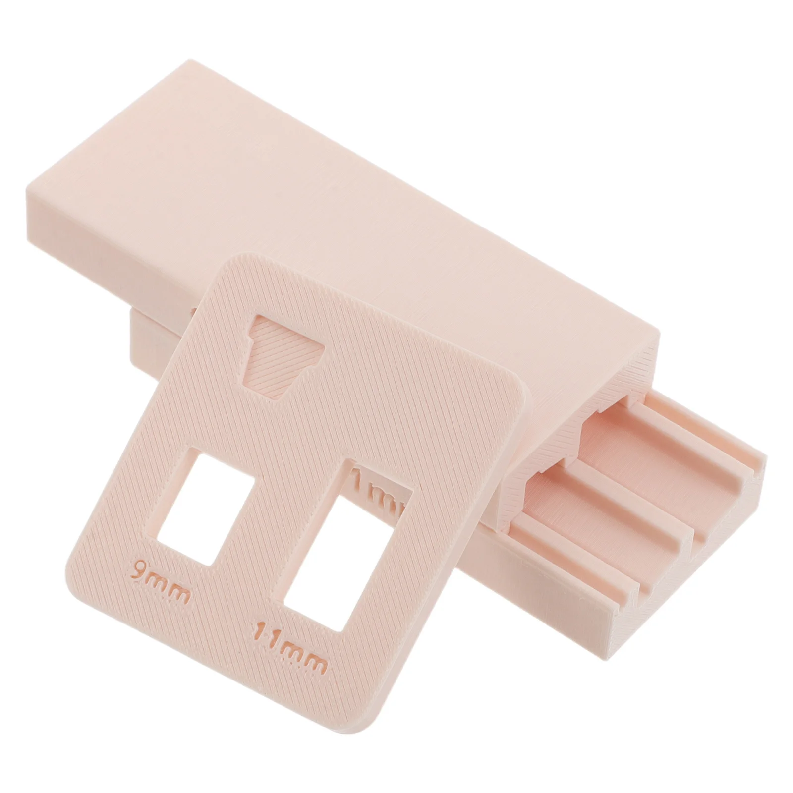 

2Pcs Small Molds for Clay Lightweight Flower Pot Shape Mold Easy Clean DIY Tool for Polymer Clay Beads and Home School Crafts