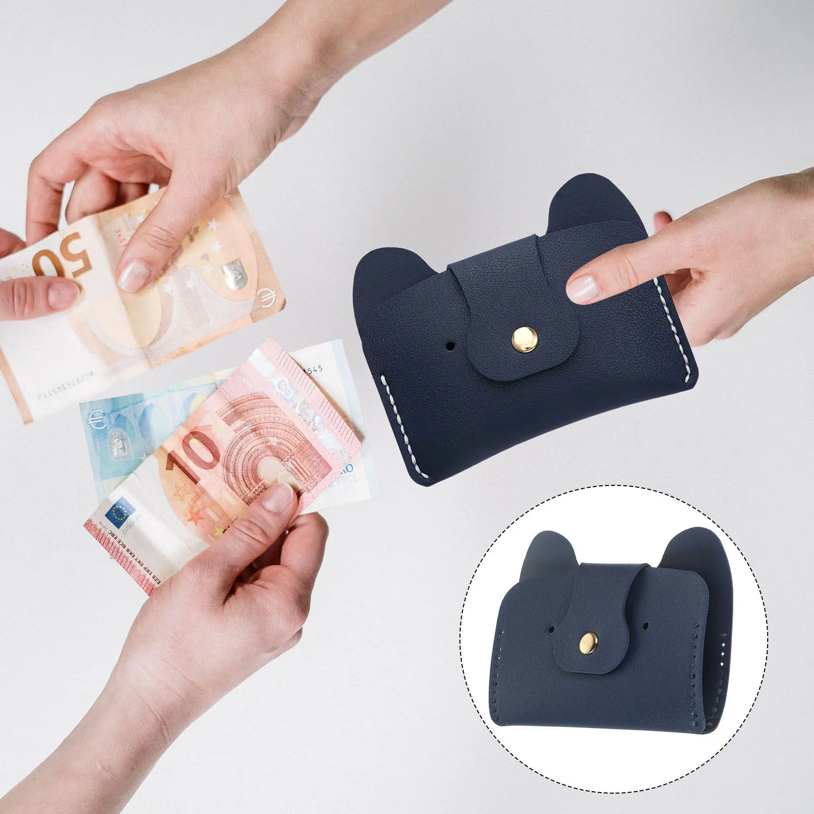 

Набор для самостоятельного изготовления кошелька для монет в виде собачки: материалы из ПУ и сплавов, принадлежности для создания сумок ручной работы для женщин и девочек, уникальный мультяшный дизайн, подарок ручной работы