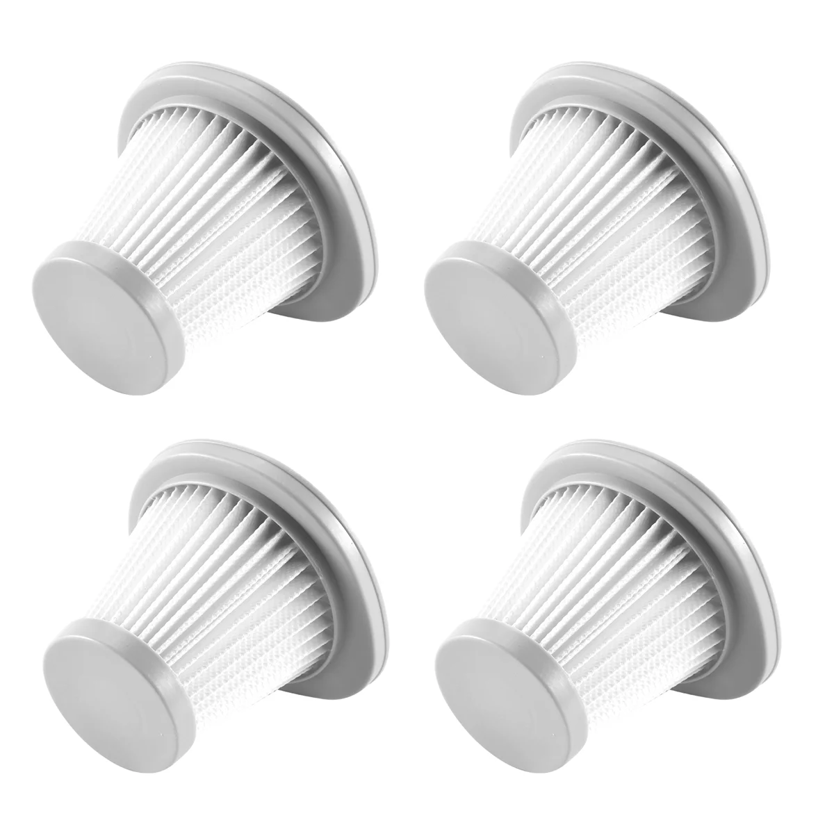 Filters Vacuum Cleaner Washable HEPA Filter for Deerma DX118C DX128C Vacuum Cleaner Accessories 4Pcs