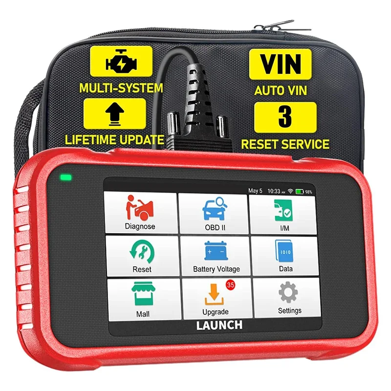 2024 x431 CRP123E V2.0 Launch Car Diagnostic Scanner obd2 Scanner Launch Code Reader obd2 Auto Diagnostic Tool Scanner