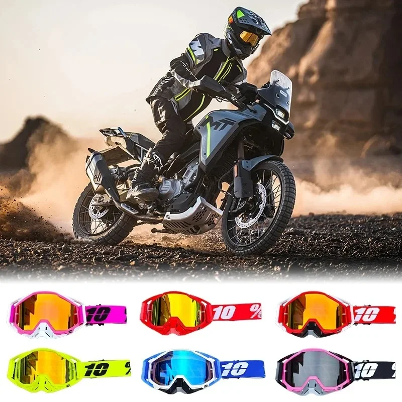 

Hot Motorcycle Glasses Men Motocross Goggles Helmet MX Moto Dirt Bike ATV Ski Outdoor Sports Glass Scooter Googles Mask Cycling