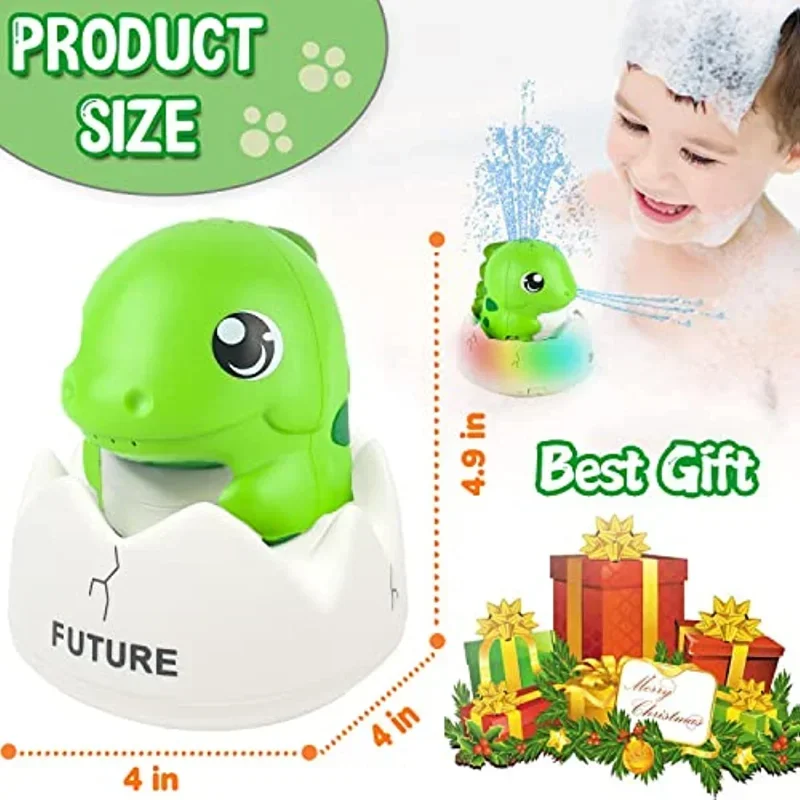 ZHENDUO Whale Automatic Rechargeable Spray Baby Bath Toy Bathtub Shower Toy Suitable for Young Boys Girls