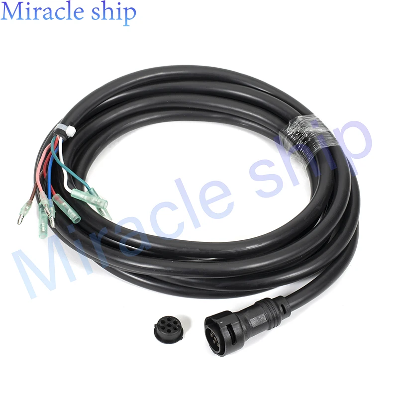 688-82586-21 Cable 703 Remote Control Box Main Harness (7 Pin) 5M For Yamaha Outboard Engine 9.9HP 15HP 25HP 30HP 40HP 55HP