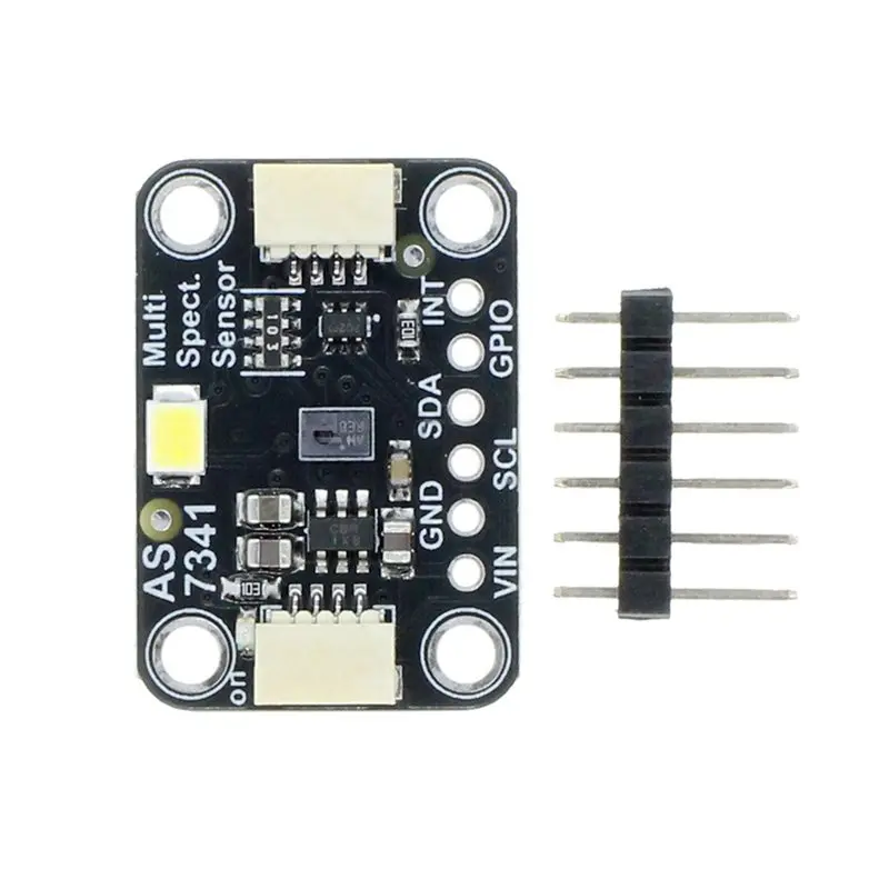 B67C 2X AS7341 11-CH Spectral Sensor Module Light Color Sensor Splitter Board Color Measurement Detection