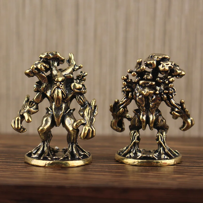 Figura de espíritu de árbol, adorno decorativo para el hogar, modelo artesanal europeo y americano Vintage, adorno de escritorio de oficina