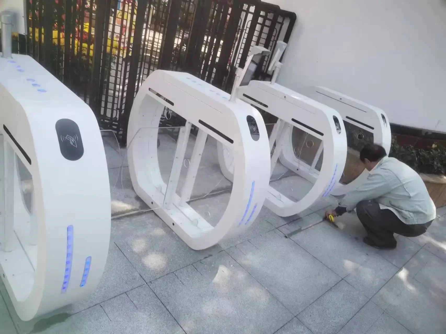 OEM Security Device Electronic Ticketing Management Face Recognition/IC/ID Assess  System Safety Equipment Kids Turnstile Gate