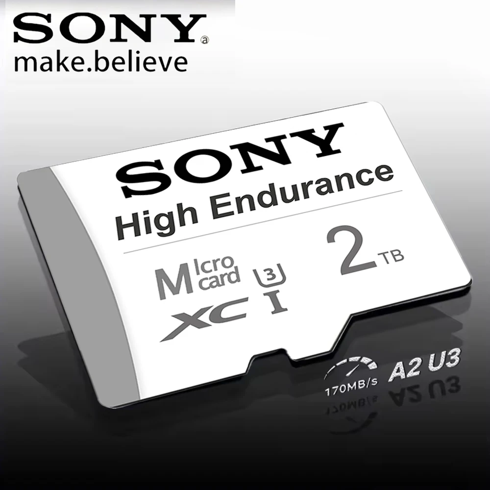 SONY Memory Card 2TB 1TB Class10 V60 A2 TF Card 512GB Mini SD Card 128GB High Speed Micro TF SD Card 256GB For Camera GoPro DJI