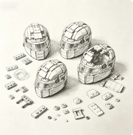 2026 Popular Racing Driver Classic Helmet Toy Model, Suitable for Home Decoration and Collecting Enthusiasts As Gifts