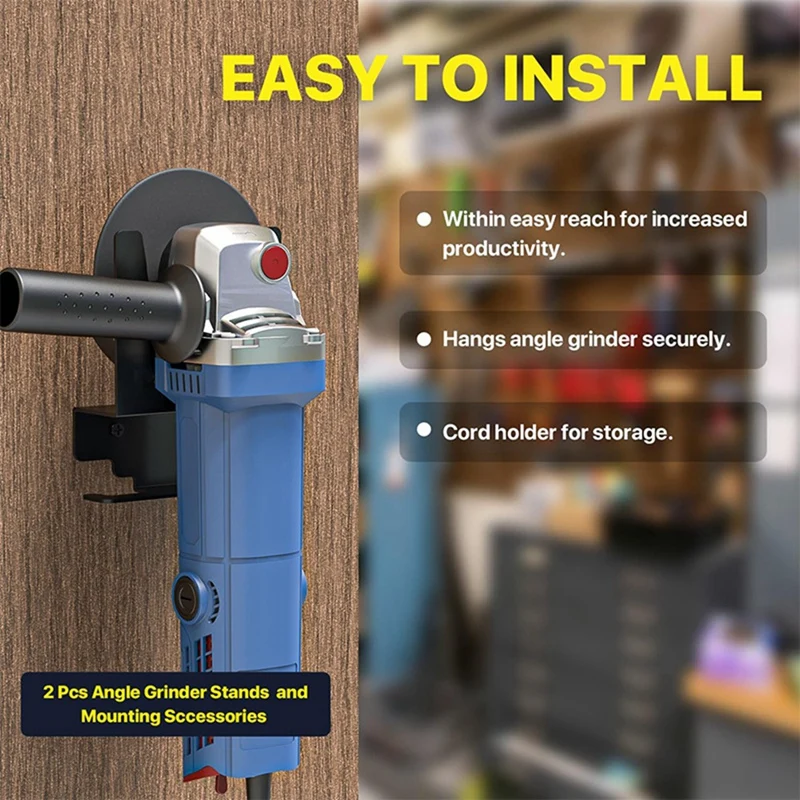 N99R-Angle-Grinder-Bracket-Multifunctional-Wall-Mount-Angle-Grinder-Frame-Tool-Angle-Grinder-Bracket-Tool-Room-Rack