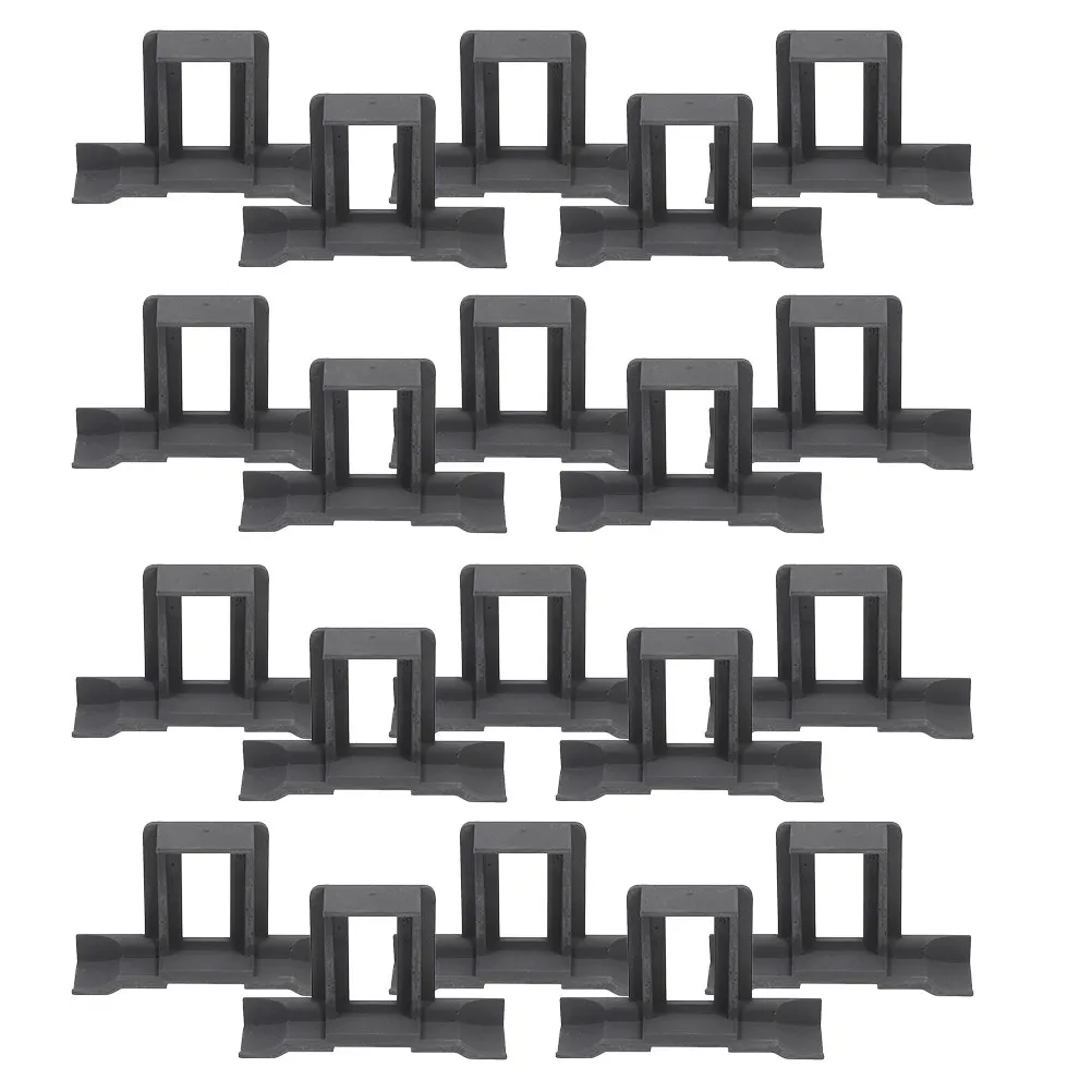20Pcs Solar Panel Water Drain Clips Photovoltaic Panel Drainage Clamp Remove Stagnant Water Dust Clips Clip Auto Remove Clamp