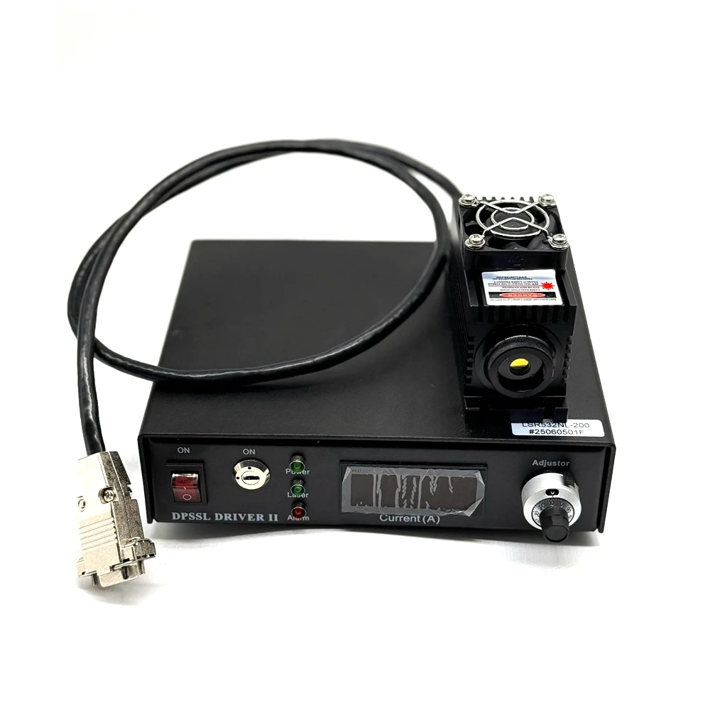 405nm 100/150/250/280/500MW Violet-blue Lab Laser Module TTL/Analog + TEC Cooling + Power Supply