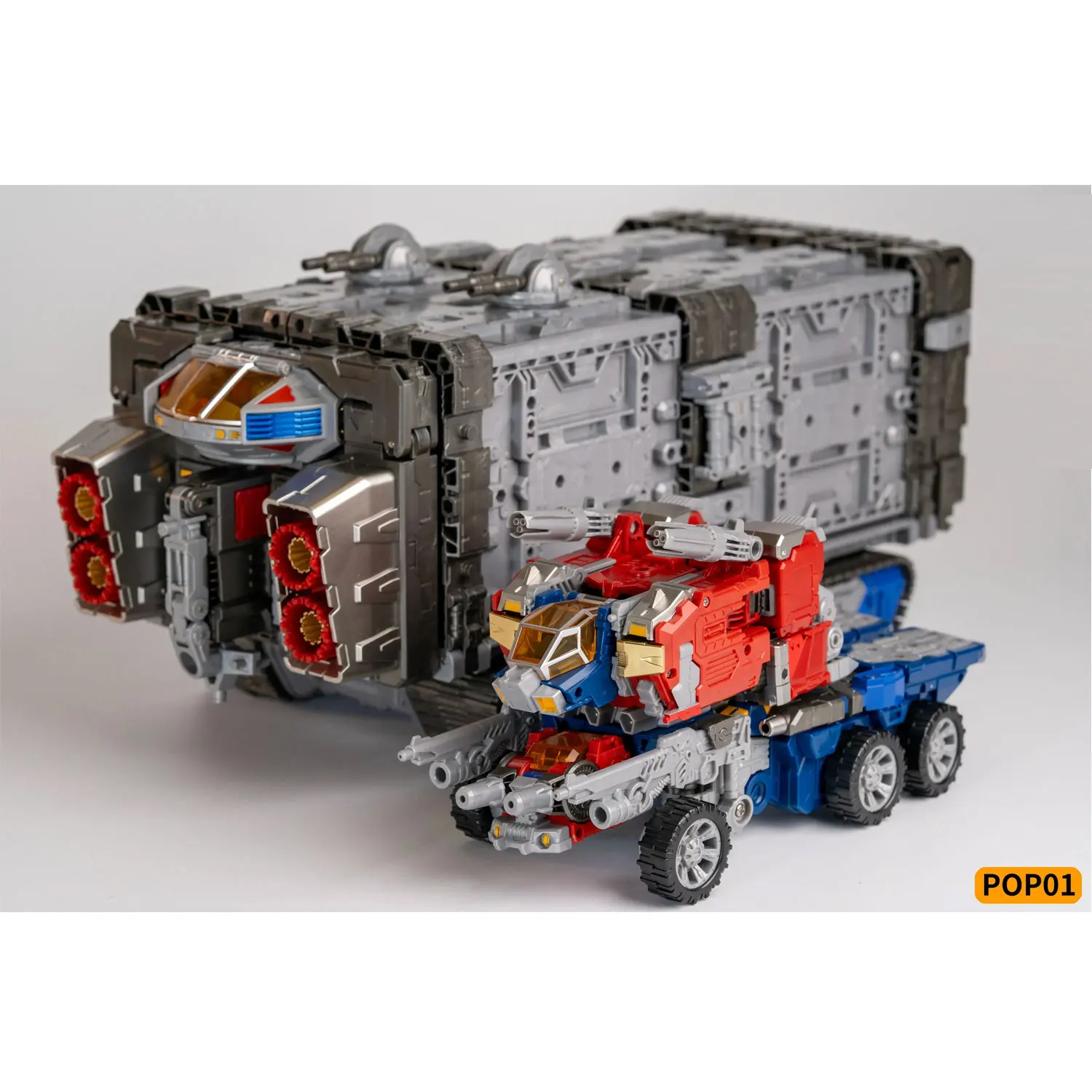 Transformation POP-01 18cm POP01 Diaclone Color KO DA-65 Original OP Prime Assembly Action Figure Toys Gift