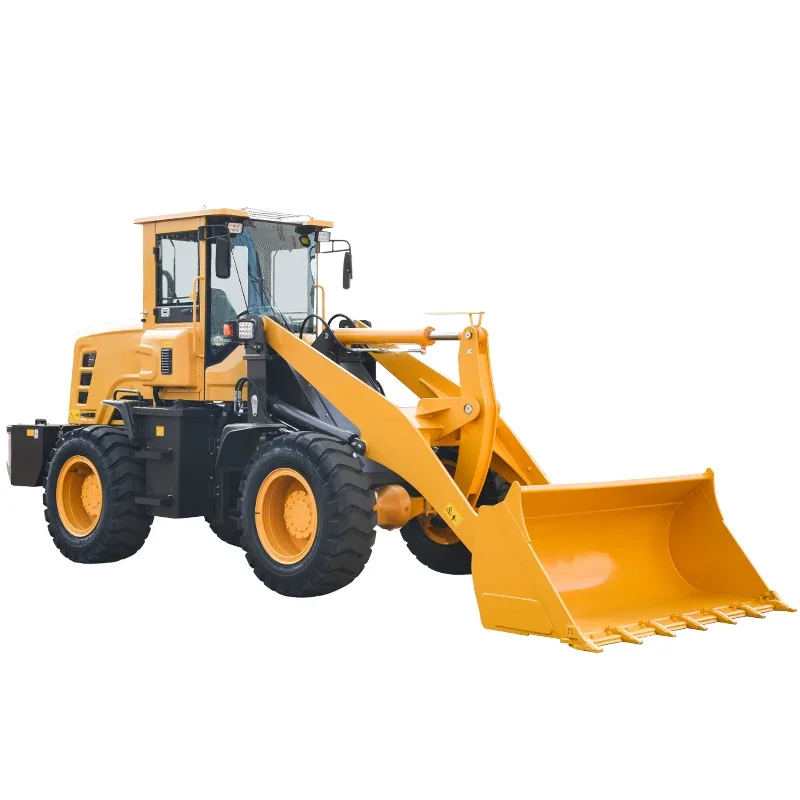 

1000kg Small Loader Mini Wheel Front End Loader With Standard Bucket for Sale