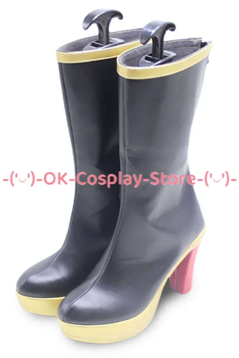 [Personalizzato] Vtuber Kuzuha Scarpe Cosplay Gioco Anime Gioco di ruolo Costume Prop Halloween Carnevale Festa Festa Stivali in pelle PU