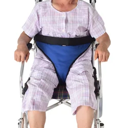 Adjustable Wheelchair Safety Seat Assist Belt Breathable Safety Soft Protective Belts Patients Nursing Restraints Fixing Harness