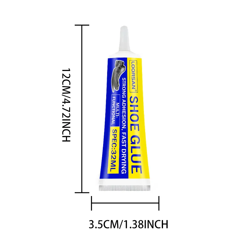 32ml Strong Shoe Glues DIY Repairing Adhesive Universal Waterproof Shoe Sealers for Sneakers Boot Leather Fast Repair Glue