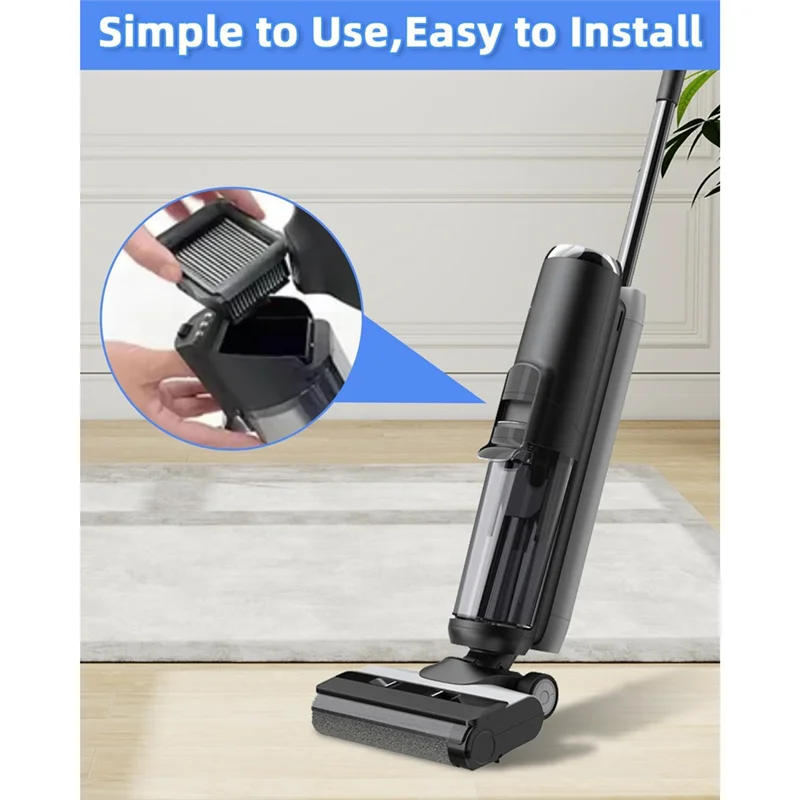 Filter ABVI-HEPA untuk Tineco Ifloor 3/Lantai Satu S3/Lantai Satu S5/S5 Pro/S5 Pro 2/S5 Set Aksesori Ekstrim