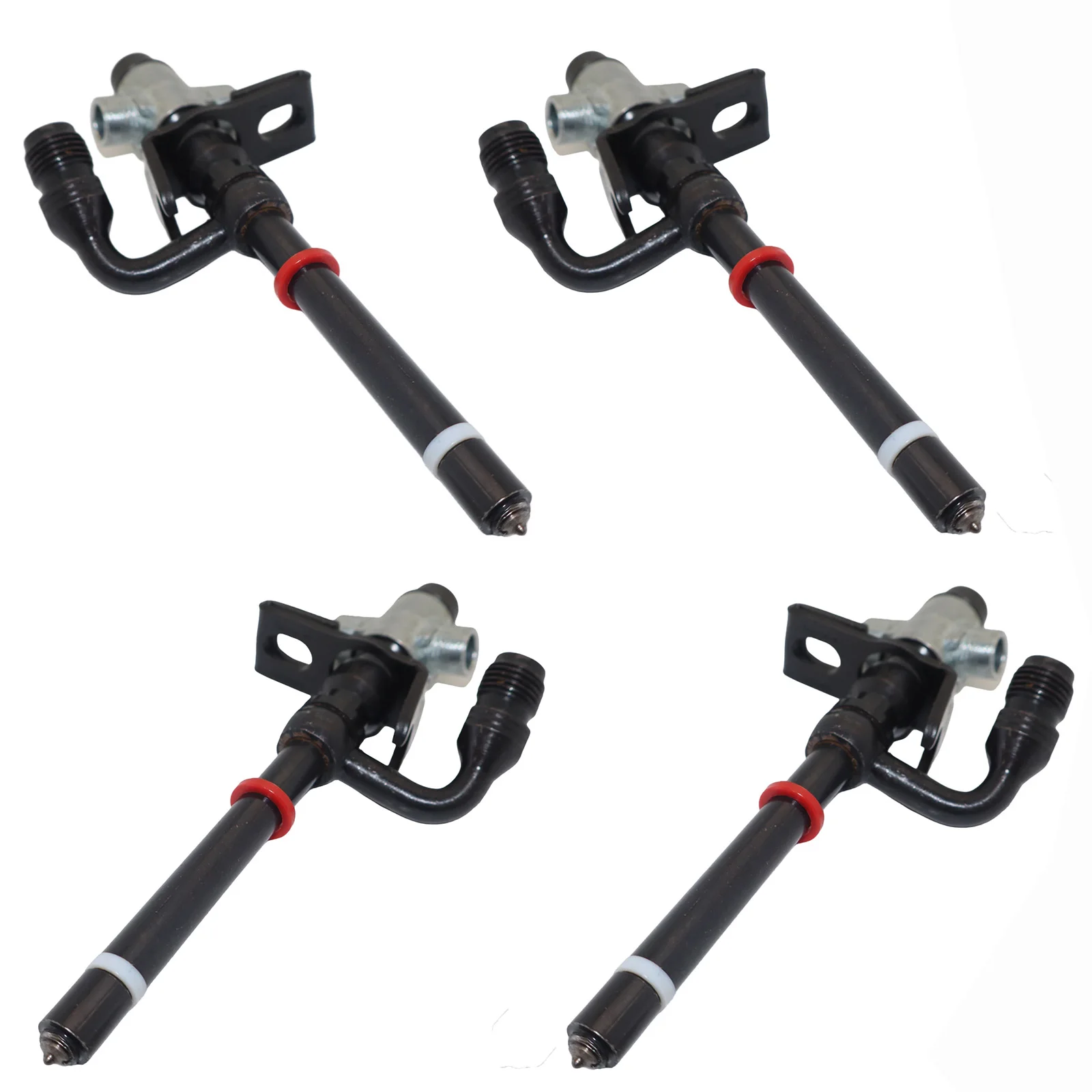 4PCS Fuel Injector RE507766 Fits for John Deere 4045D 6068T Engines