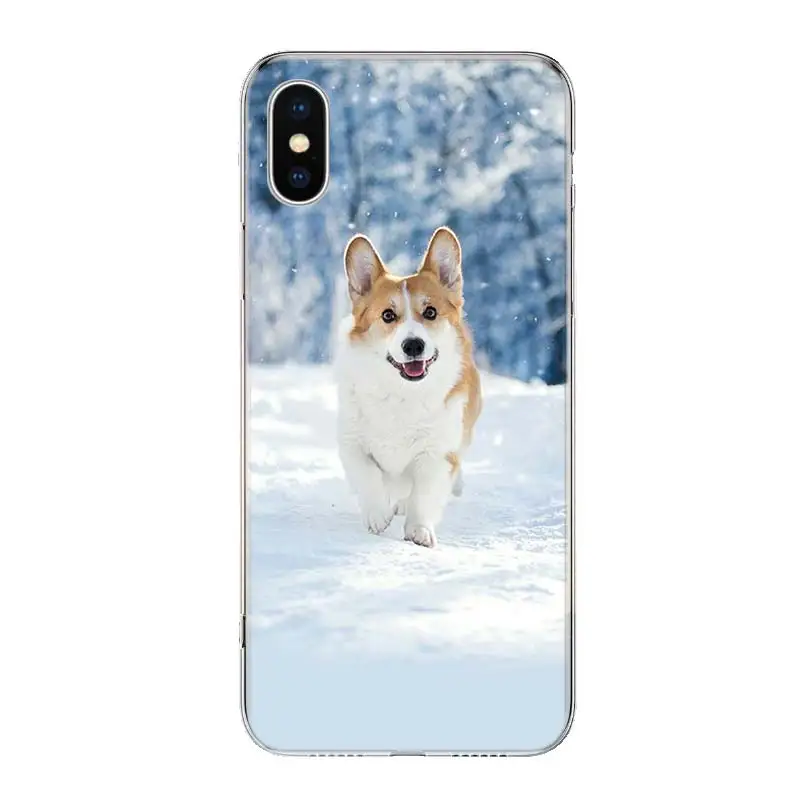 Cute lovely Corgi dogs animal Phone Case Cover For iPhone 11 12 13 14 15 16 Pro Max Apple X XS XR 7 Plus 8 + Art Customized Fund