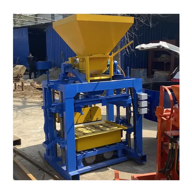 QTJ4-35 Small Business Block Machine to Make Money Fast in Kenya