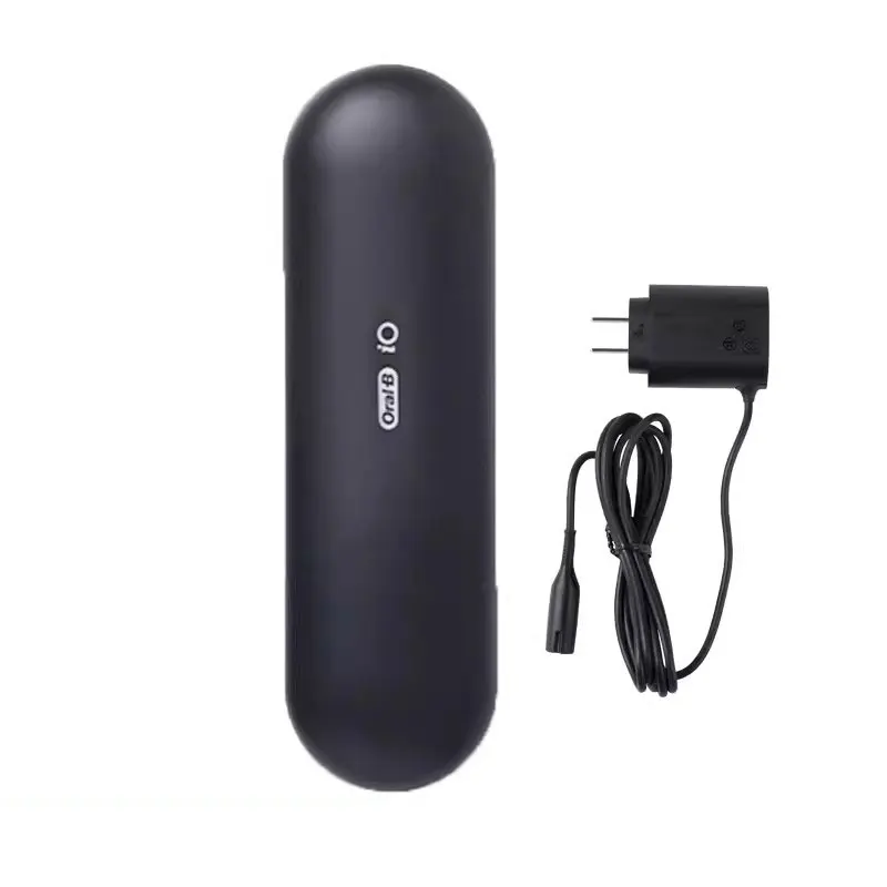 Oral-B-caja de viaje de carga Original para cepillo de dientes eléctrico Oral B iO 7/8/9, estuche de carga portátil