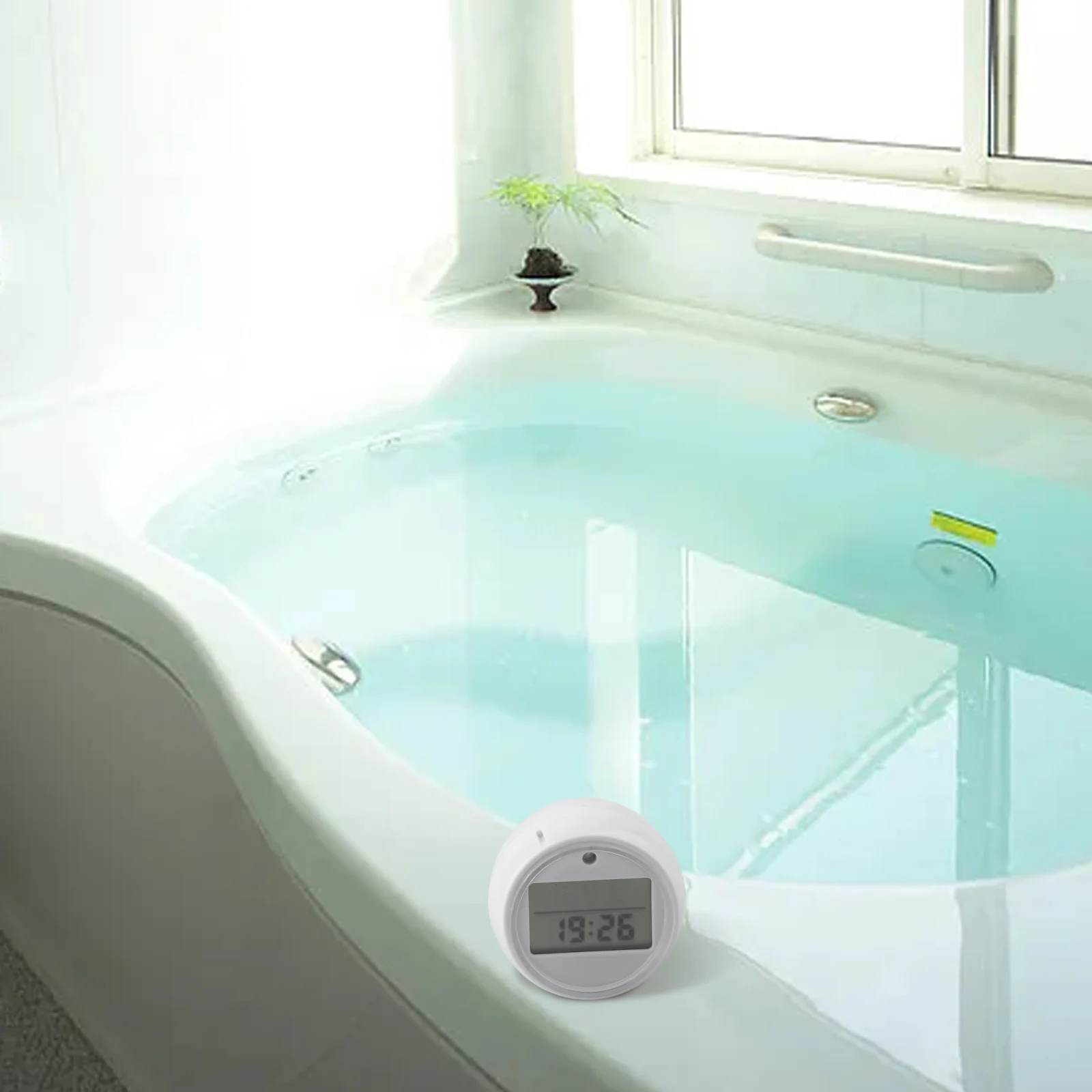 

Post-exercise Recovery Floating Water Thermometer Automatic Timer Thermometer ABS Material Maximum Temperature 70