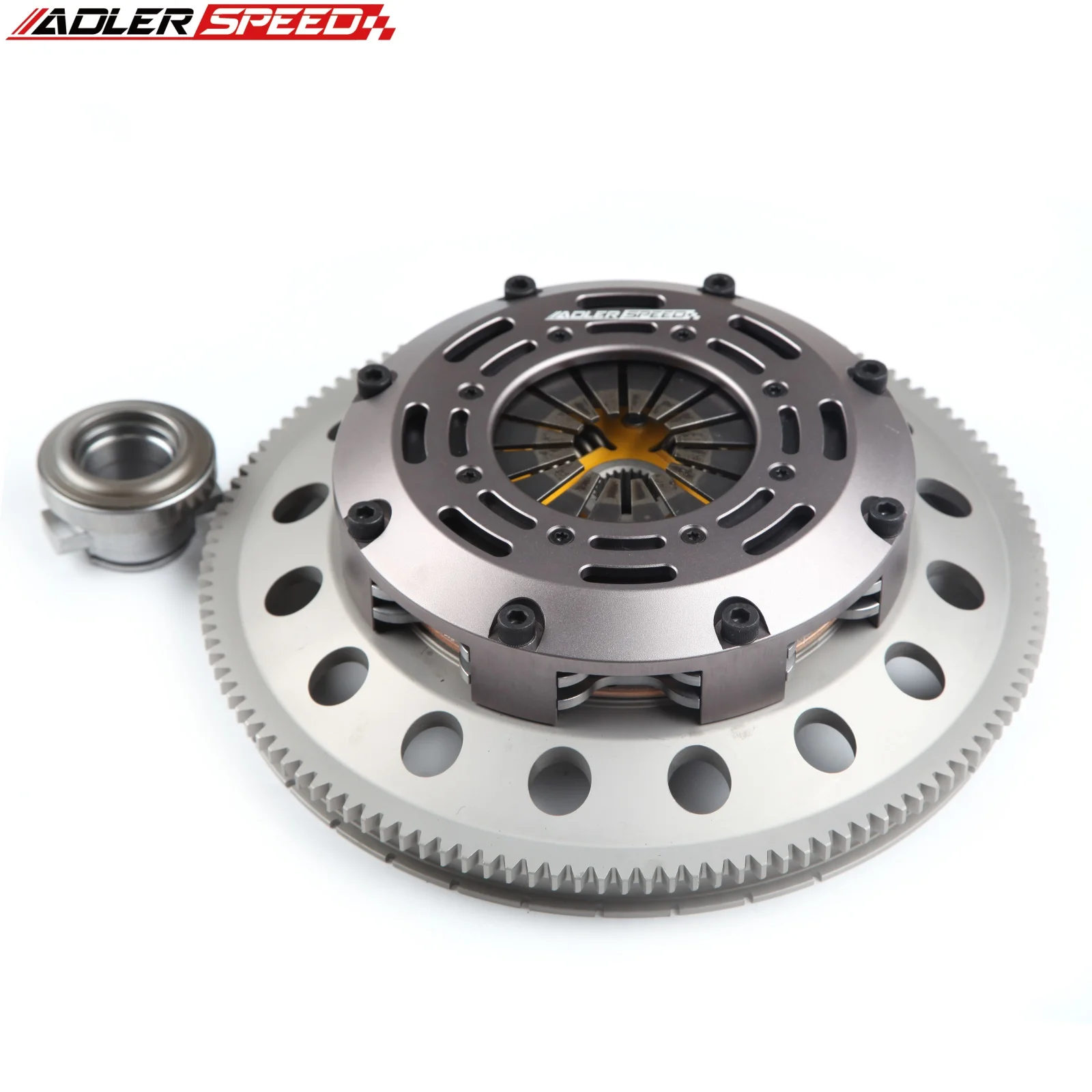 

ADLERSPEED Sprung Clutch Twin Disc Kit +Flywheel For Nissan 350Z INFINITI G35 VQ35DE Medium
