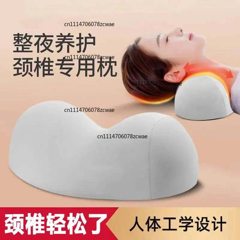 ZOCI-FOR Memory Foam Neck Support Pillow Single Sleeping Pillow for Men Women, Spine Relief Nap Pillow