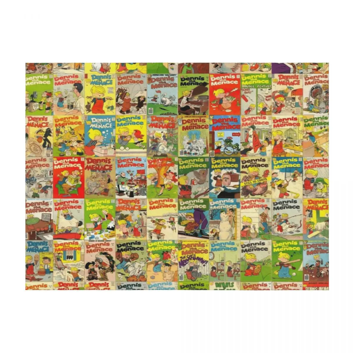 

Dennis the Menace Throw Blanket Sofa Quilt cosplay anime Blankets For Sofas Bed Fashionable Blankets