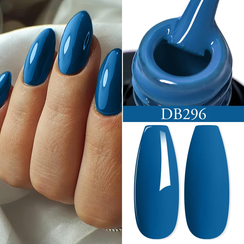 

Mtssii Pure Color Nail Gel Polish Base Top Coat Nail Semi Permanant Soak Off UV Gel Hybrid Varnish Nail Polishes Nail Art