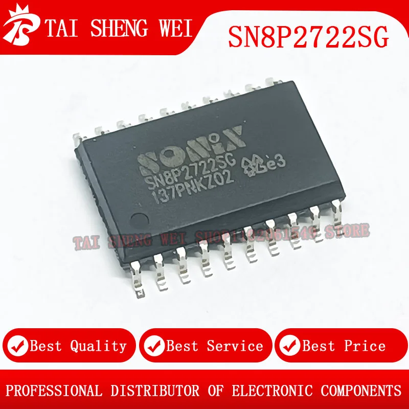 

10 шт. SN8P2722SG SN8P2722 SOP-20 SOP20 SMD IC новый оригинальный