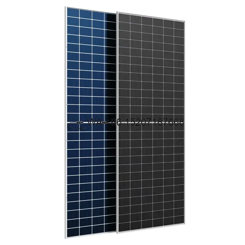Wmwmnu for Solar 200Ah Bifacial Flexible Photovoltaic Module 620-640W High Efficiency Racked Mounted for Plant Use