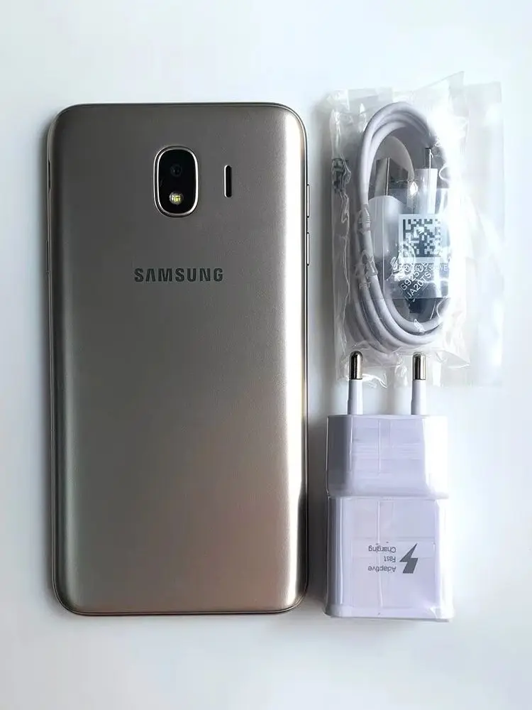 Samsung Galaxy J4 J400F 4G Mobile Phone Dual SIM Card 5.5'' 2GB RAM 16GB ROM 13MP+5MP Original  Refurbished Phone