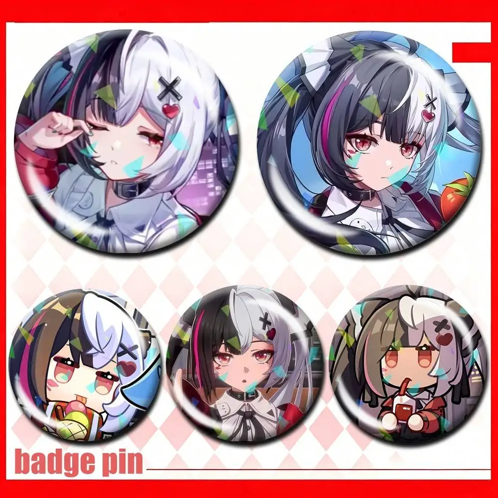

Sleepy Girl Lacrimosa Game NTE 25 32 44 58 75mm Badges Personalized Round Brooches Pins Accessory Customizable