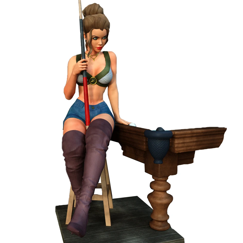 Schaal 1:24 Vintage vrijetijdsstijl |   Hars figuurset |   Ongeverfd |   DIY aangepast model A898