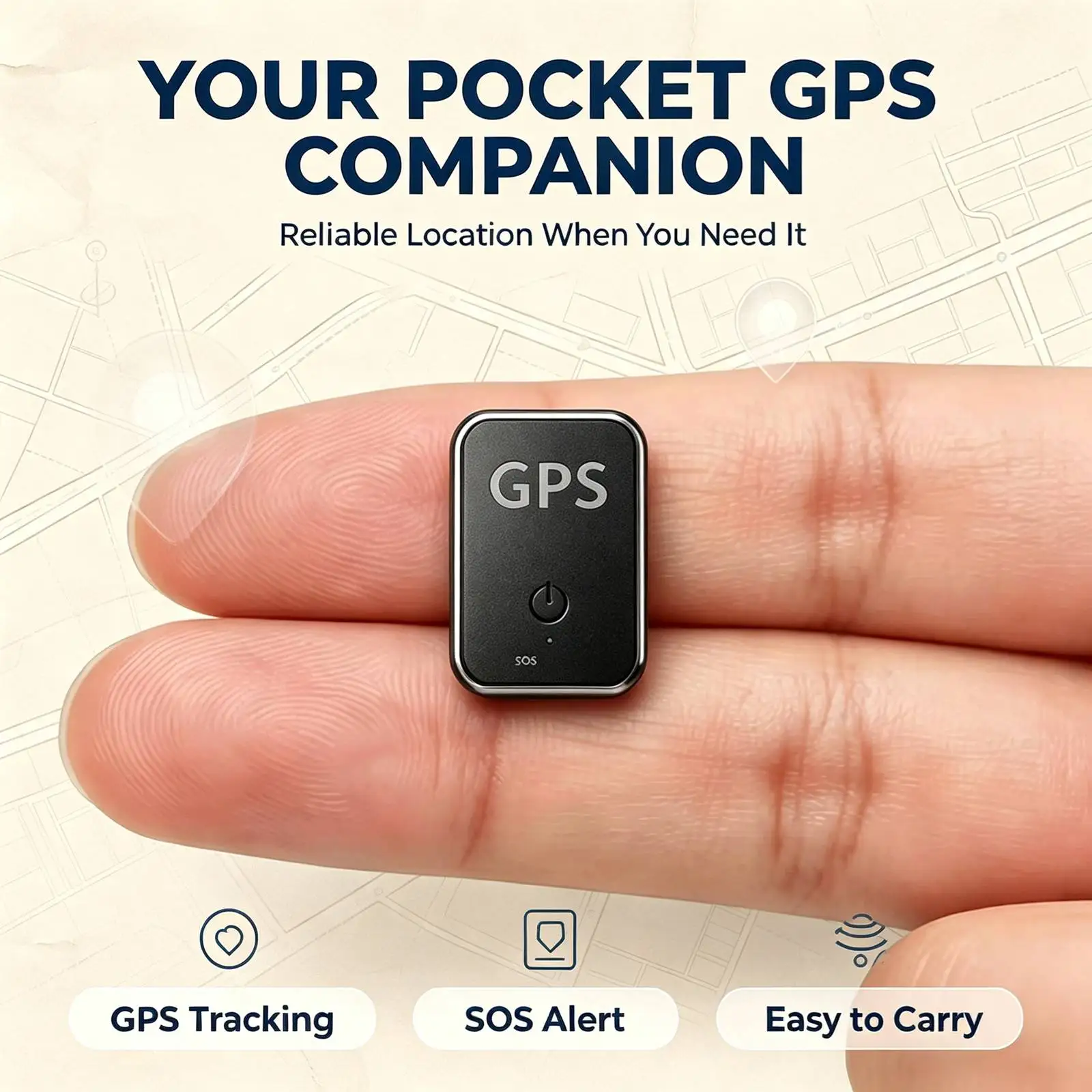 C4 Tiny hidden GPS tracker for multi‑scene location protection. Real‑time position update, motion trigger alert & long standby power. Perfect for vehicle anti‑theft, pet outdoor safety, luggage tracking and personal outdoor security use.