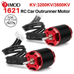 9IMOD 1621 Brushless Motor 3200KV/3600KV For 1/24 1/18 RC Crawler Car Axial SCX24 TRX4M