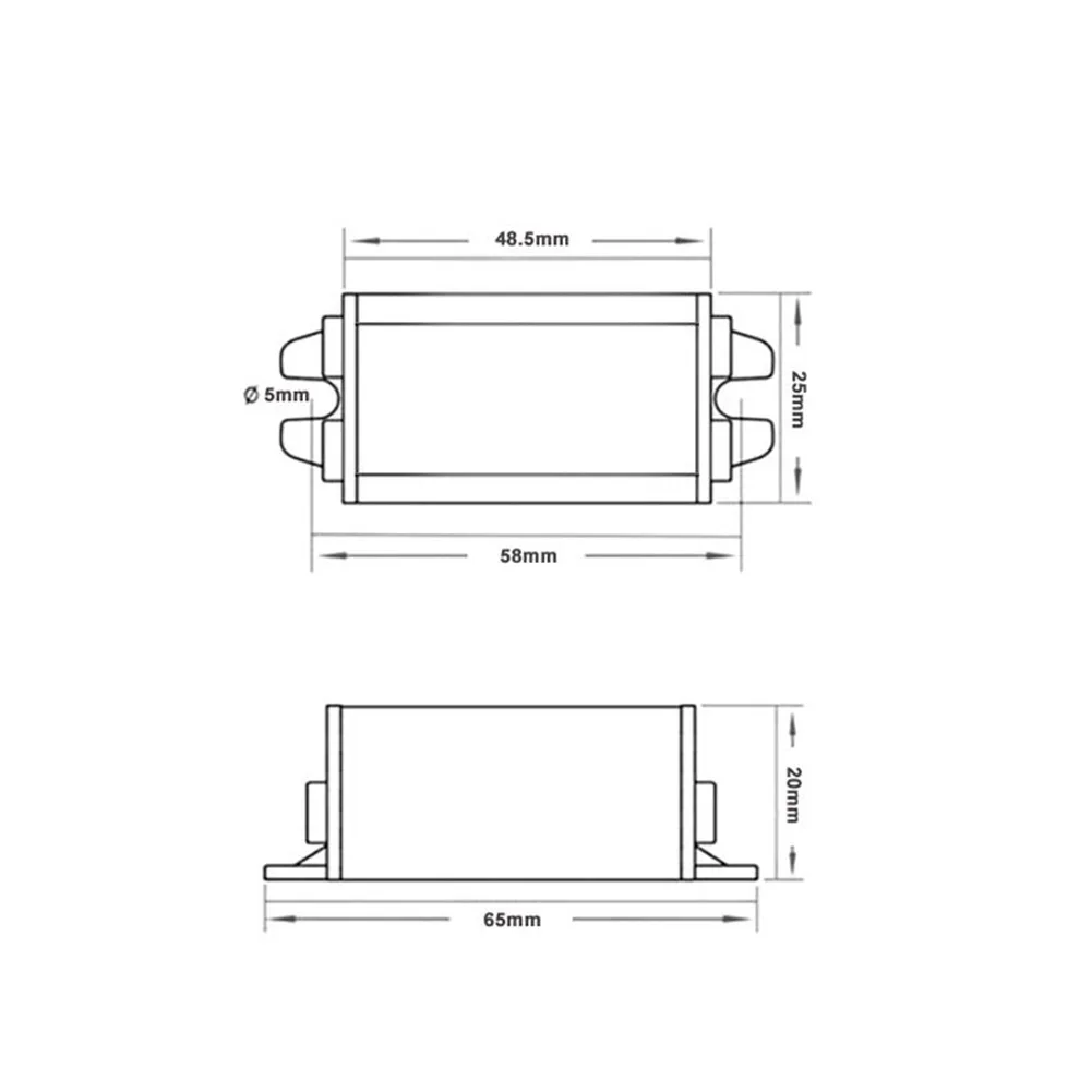 15-80V to 12V 3A DC-DC Converter with Over Current Short Circuit and Reverse Polarity Protection IP67 Rated for Vehicle Use