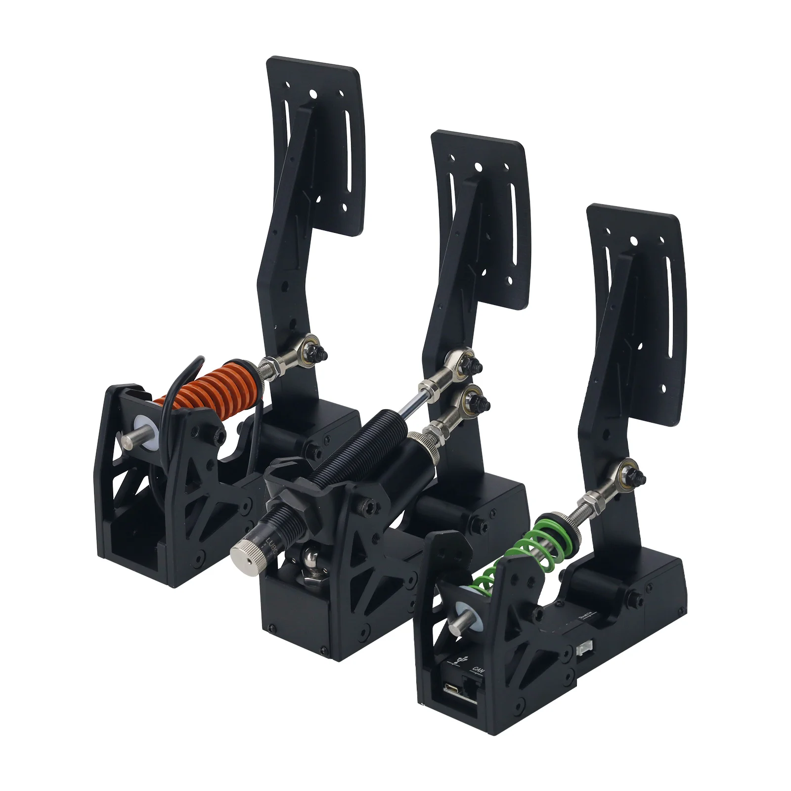 CAMMUS C12 300 mm/11,8 Zoll Direktantrieb-Lenkrad-Gaming-Radsimulator mit LC100 3-Pedal-Set