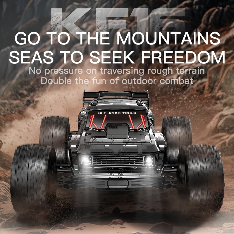 

New Hot KFPLAN RC Off-Road Vehicle 1/12 Scale Electric Remote Control Car with High-Speed Brushless Motor Model Toy for Gifting